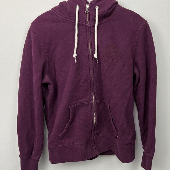 𝅺euc Roots Hooded zipper sweat shirt , size L - Picture 1 of 5